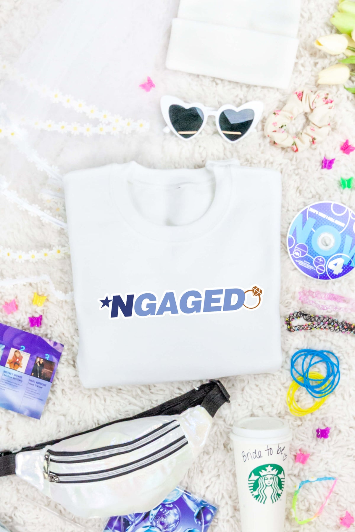 *NGAGED | ByeByeBye Sweatshirt - For Your Ultimate Boy Band Bachelorette Party!